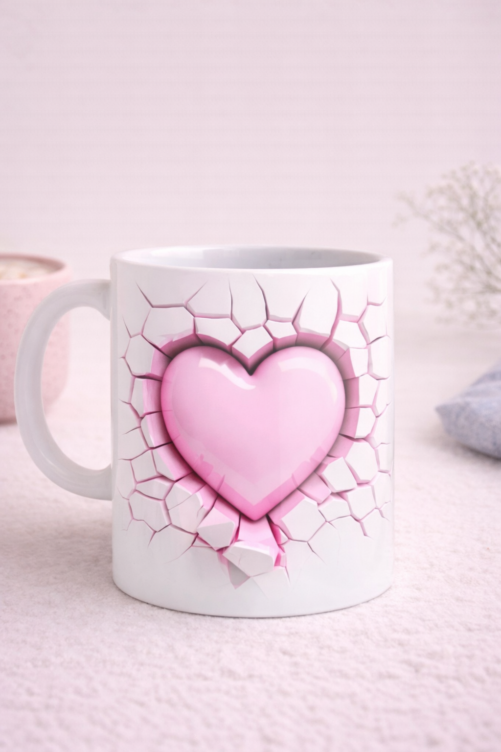 Heart Design Mug Valentine's