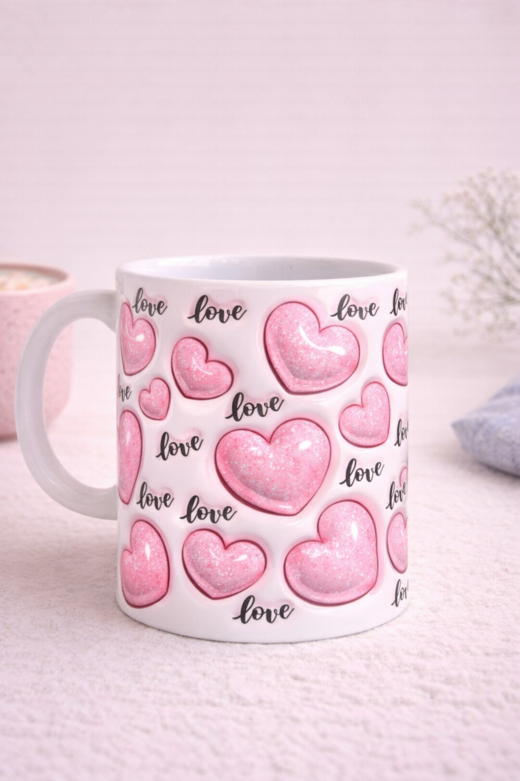 Heart Design Mug Valentine's