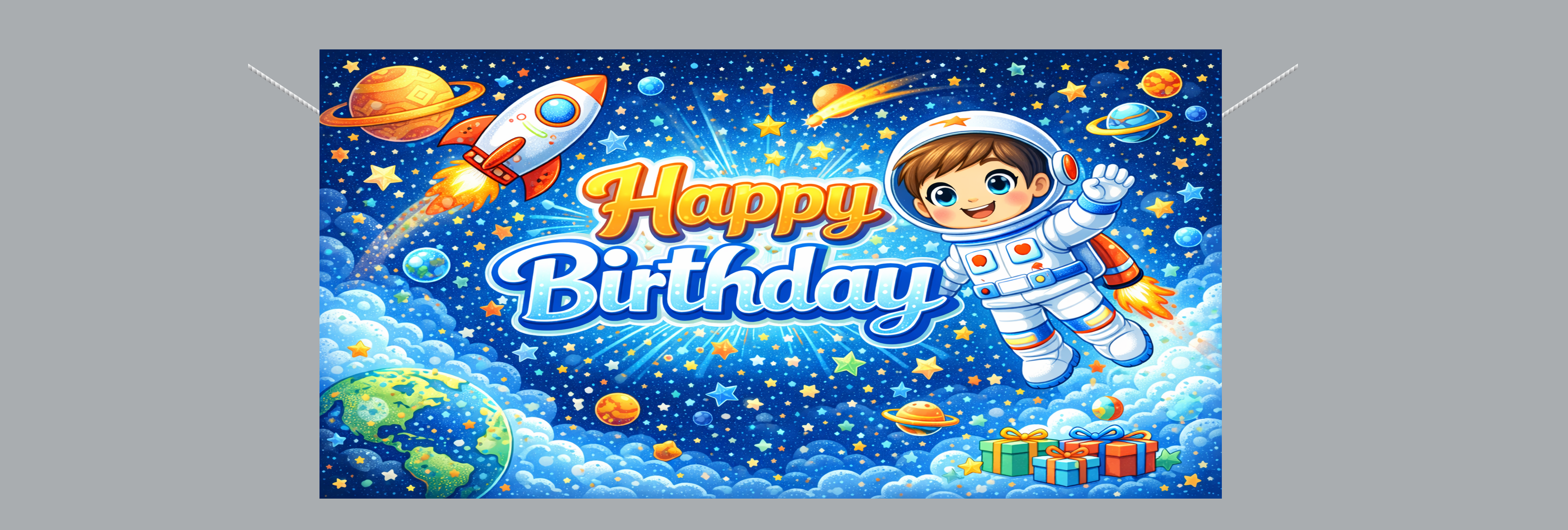 Personalized Banners for Birthday Boy