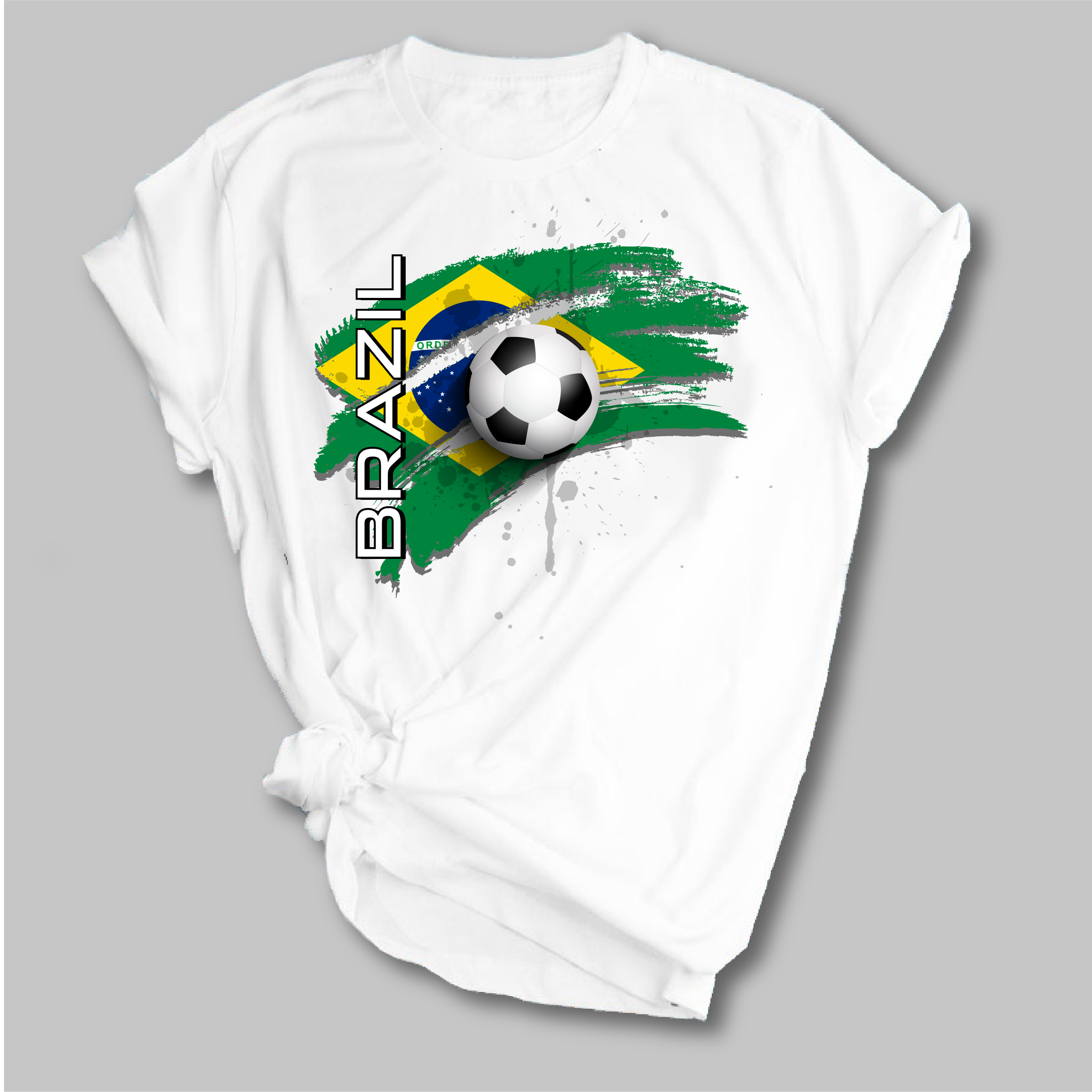 World Cup Soccer Bella Moderna White Shirt