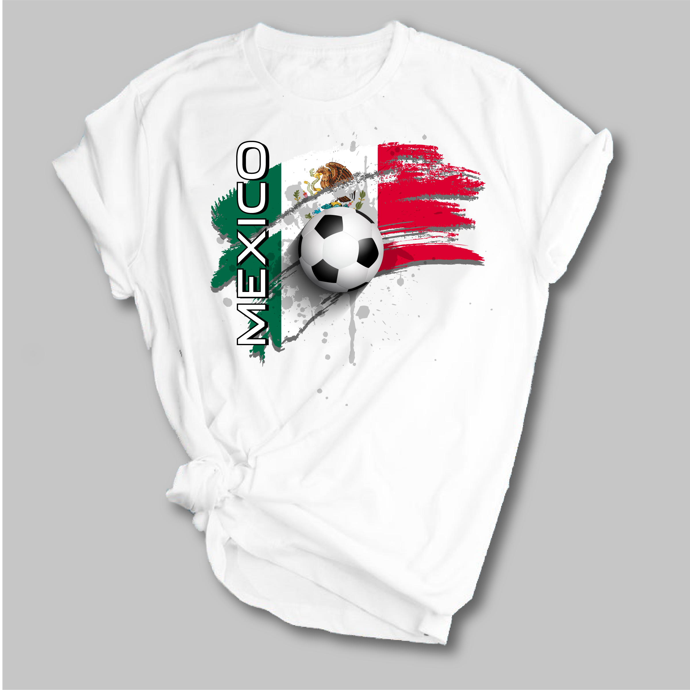 World Cup Soccer Bella Moderna White Shirt
