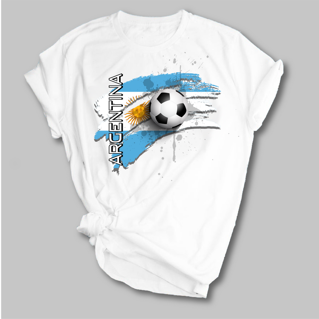 World Cup Soccer Bella Moderna White Shirt