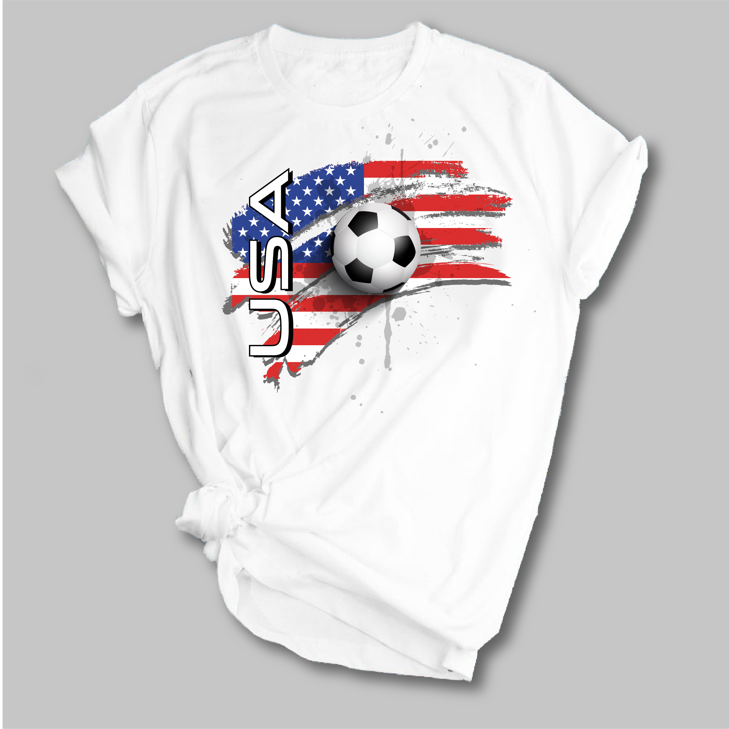 World Cup Soccer Bella Moderna White Shirt