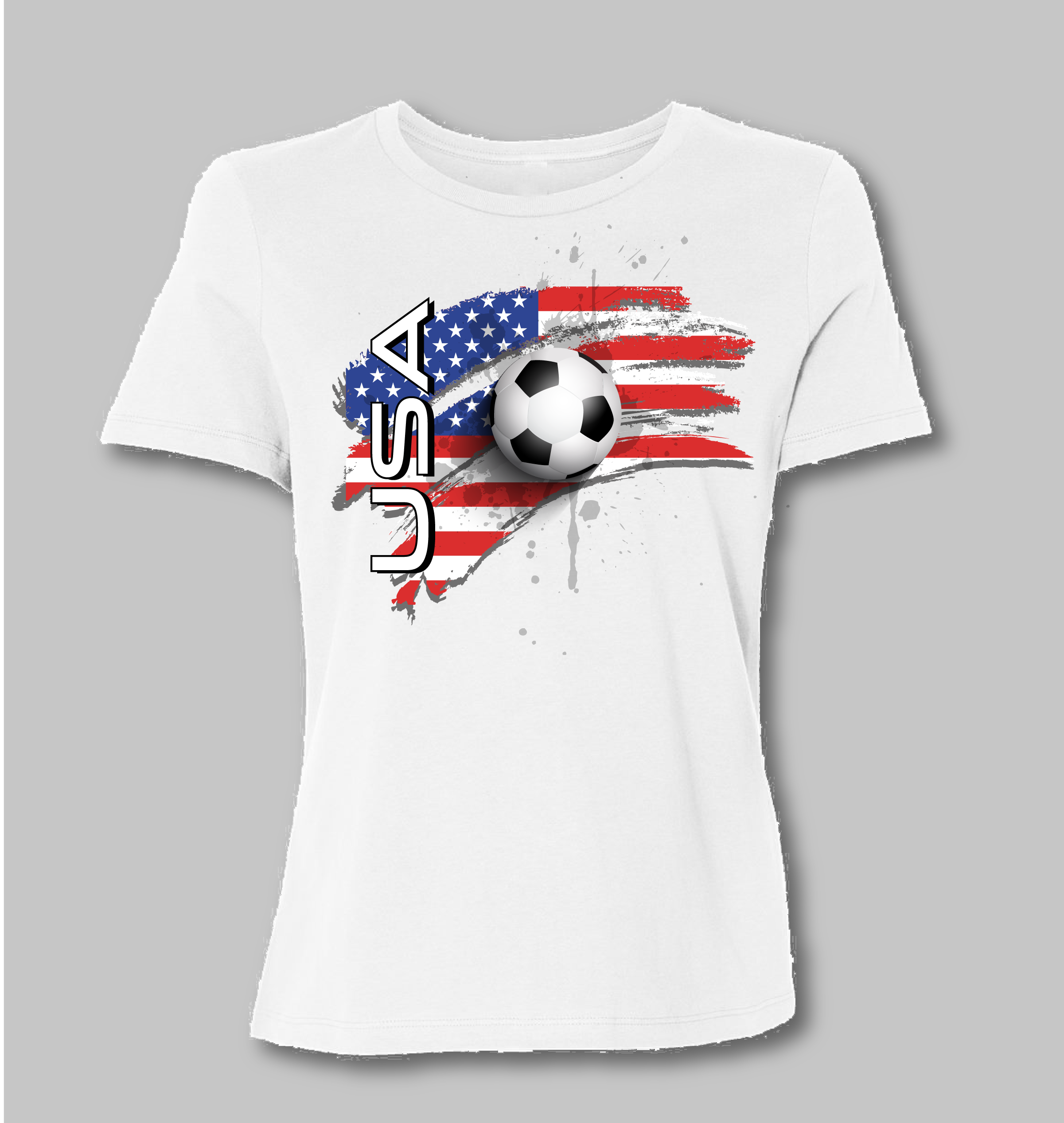 World Cup Soccer White Fit Shirt