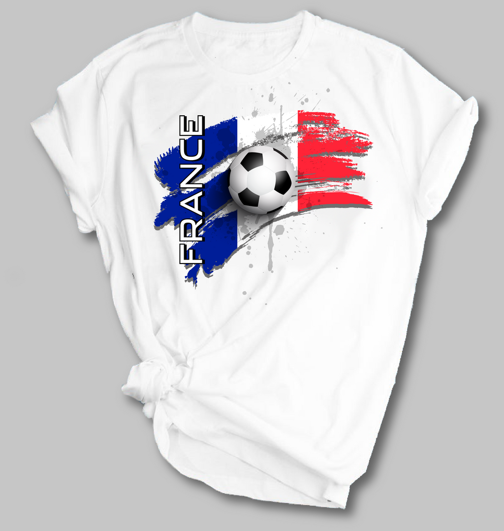 World Cup Soccer Bella Moderna White Shirt