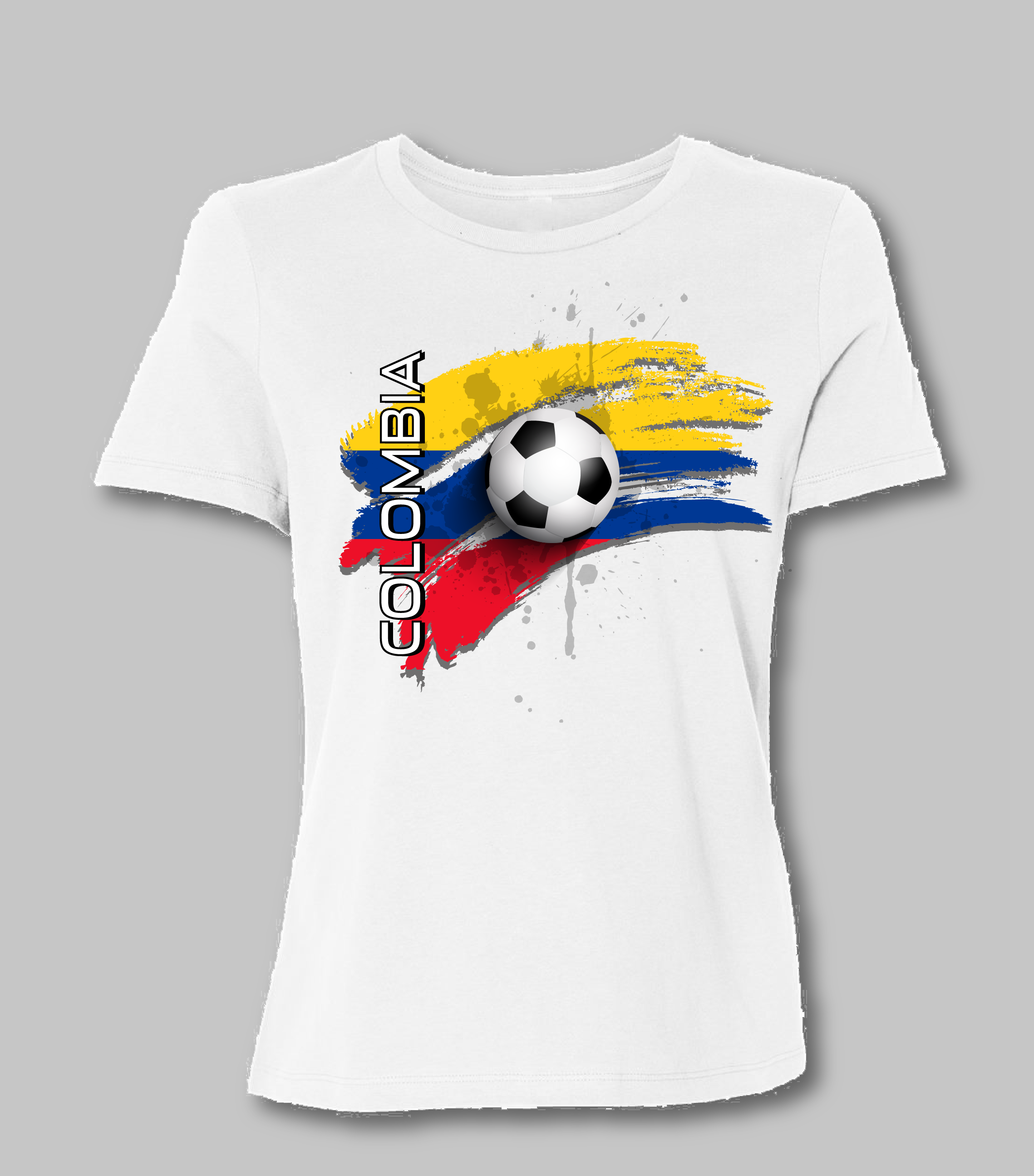 World Cup Soccer White Fit Shirt