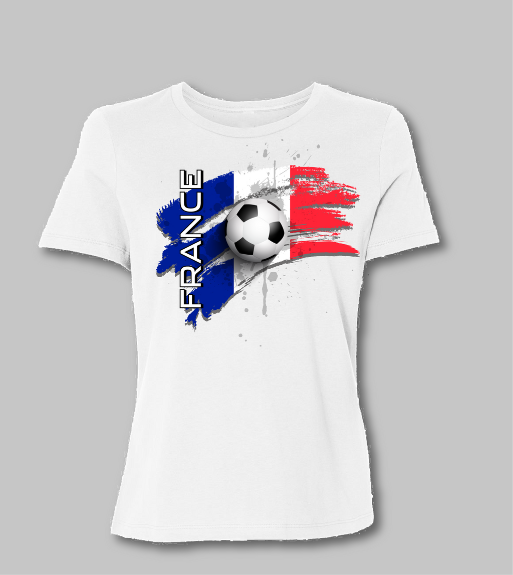 World Cup Soccer White Fit Shirt