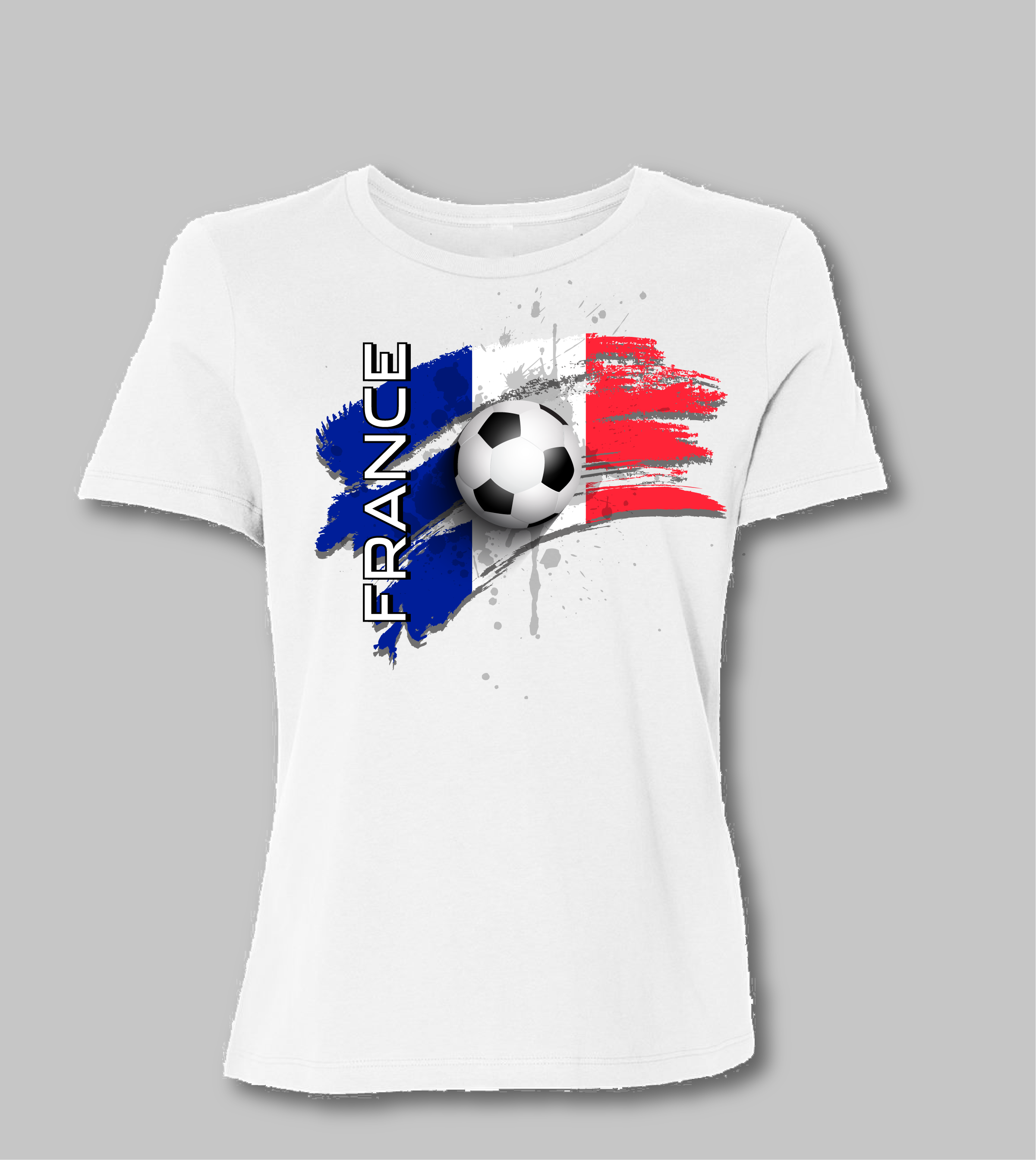 World Cup Soccer White Fit Shirt