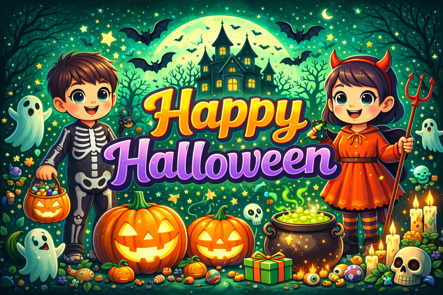 Personalized Banners for Halloween